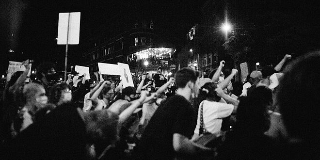 Symbolbild Demonstration