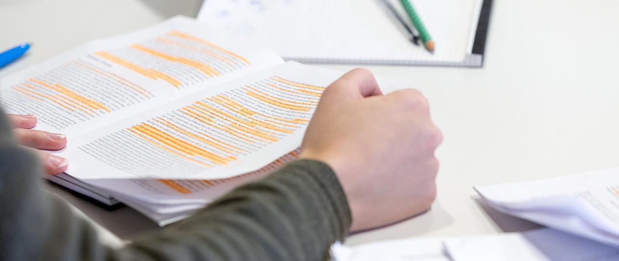 Blick in die Arbeit eines Doktorierenden