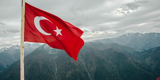 Symbolbild Türkeiflagge