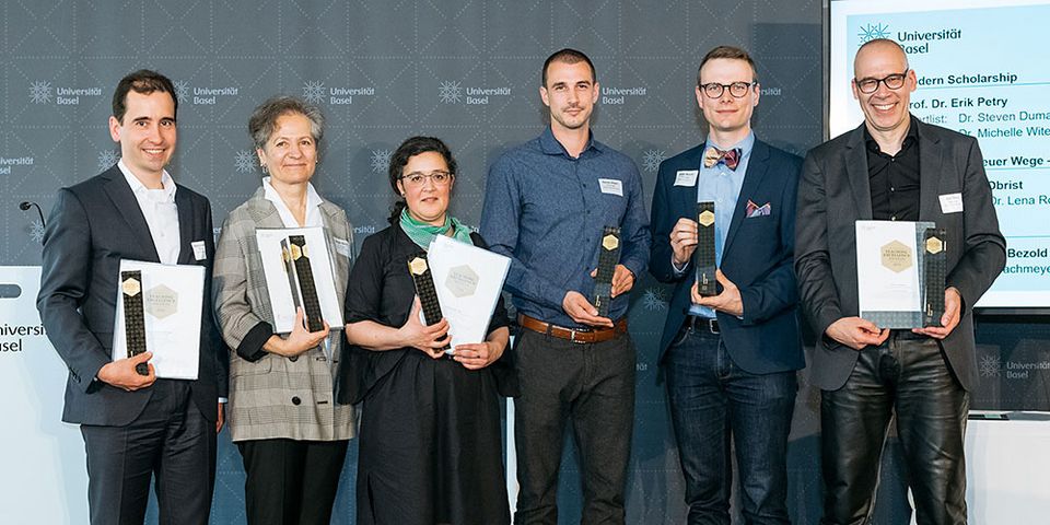 Die Preisträger des diesjährigen Teaching Excellence Awards Die Preisträger des diesjährigen Teaching Excellence Awards