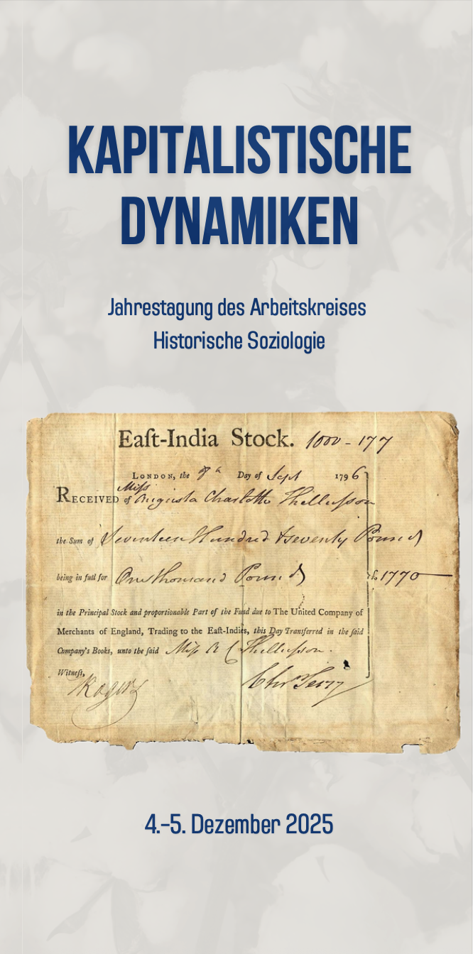 Jahrestagung Kapitalistische Dynamiken